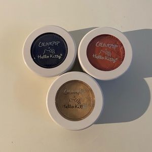 Colourpop super shock eyeshadows hello kitty bundle